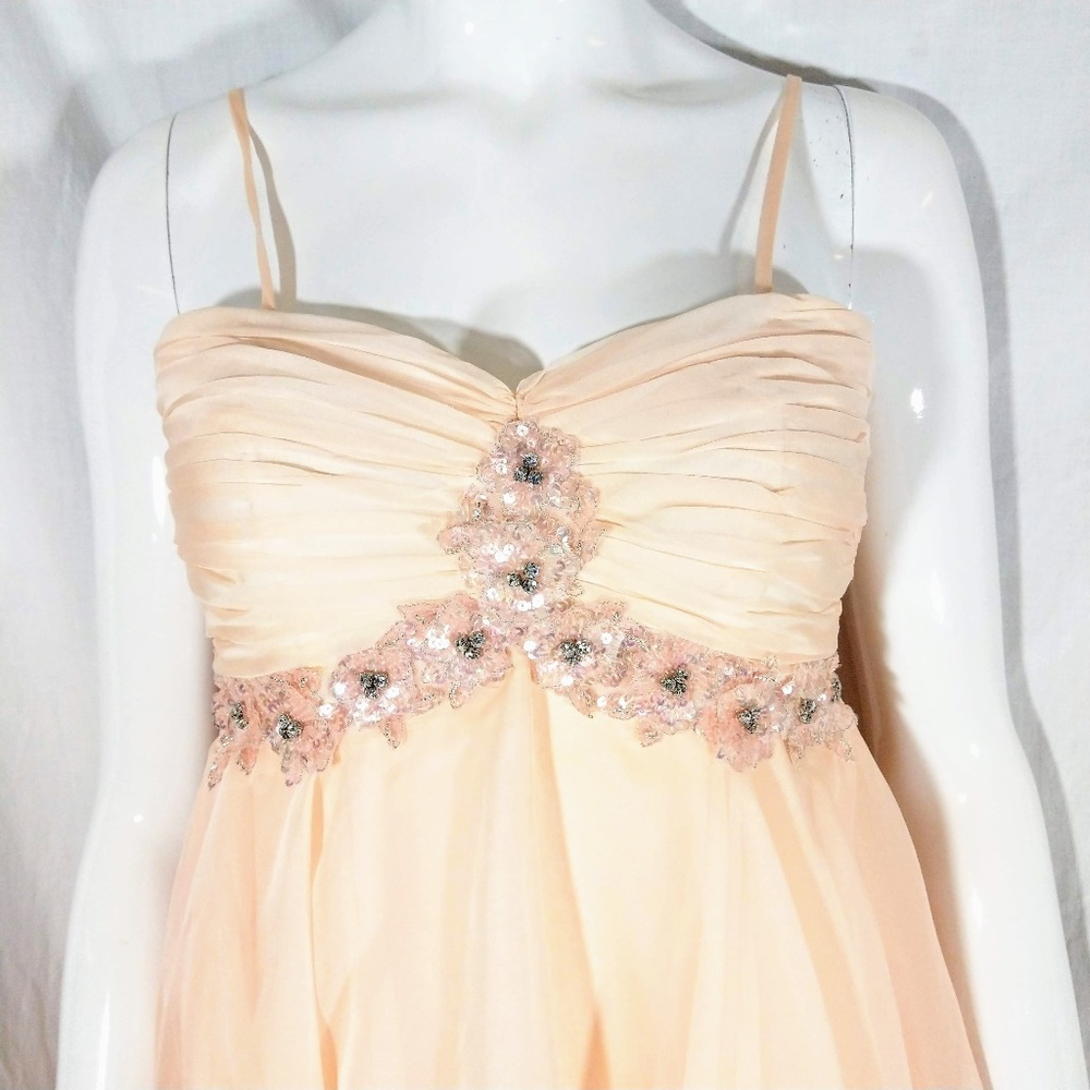 Camille La Vie Formal Mini Peach & Pink EUC - Picture 3 of 7